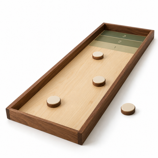 Compacte tafelshuffleboardbaan