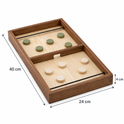 Houten puckduel